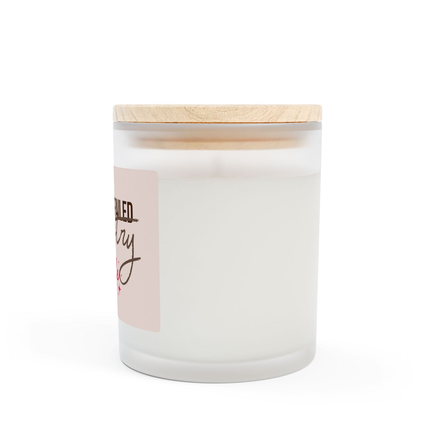 Sparkling Humor Candle: 11oz Frosted Glass, Fun Gift for Teachers, Chemistry Lovers, Birthday, Relaxation, Home Décor