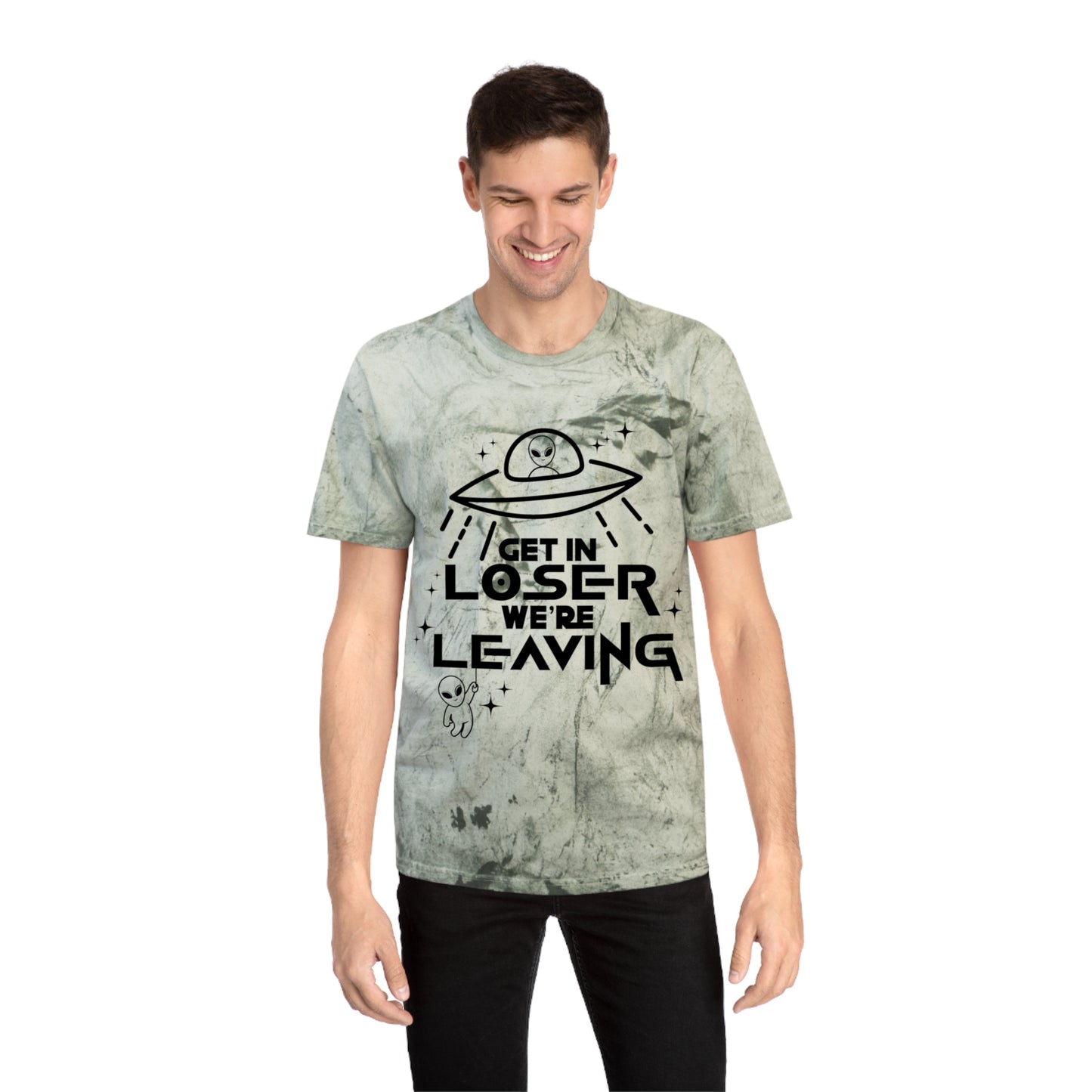 Alien-Themed Color Blast T-Shirt