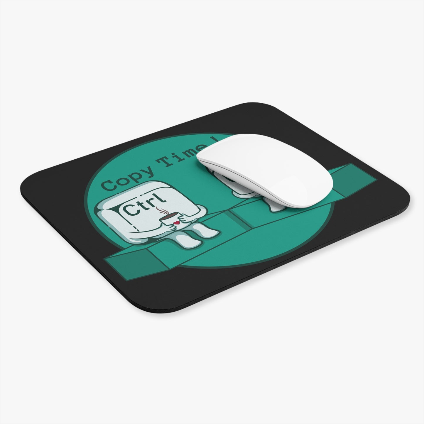 Coffee-Themed Mouse Pad