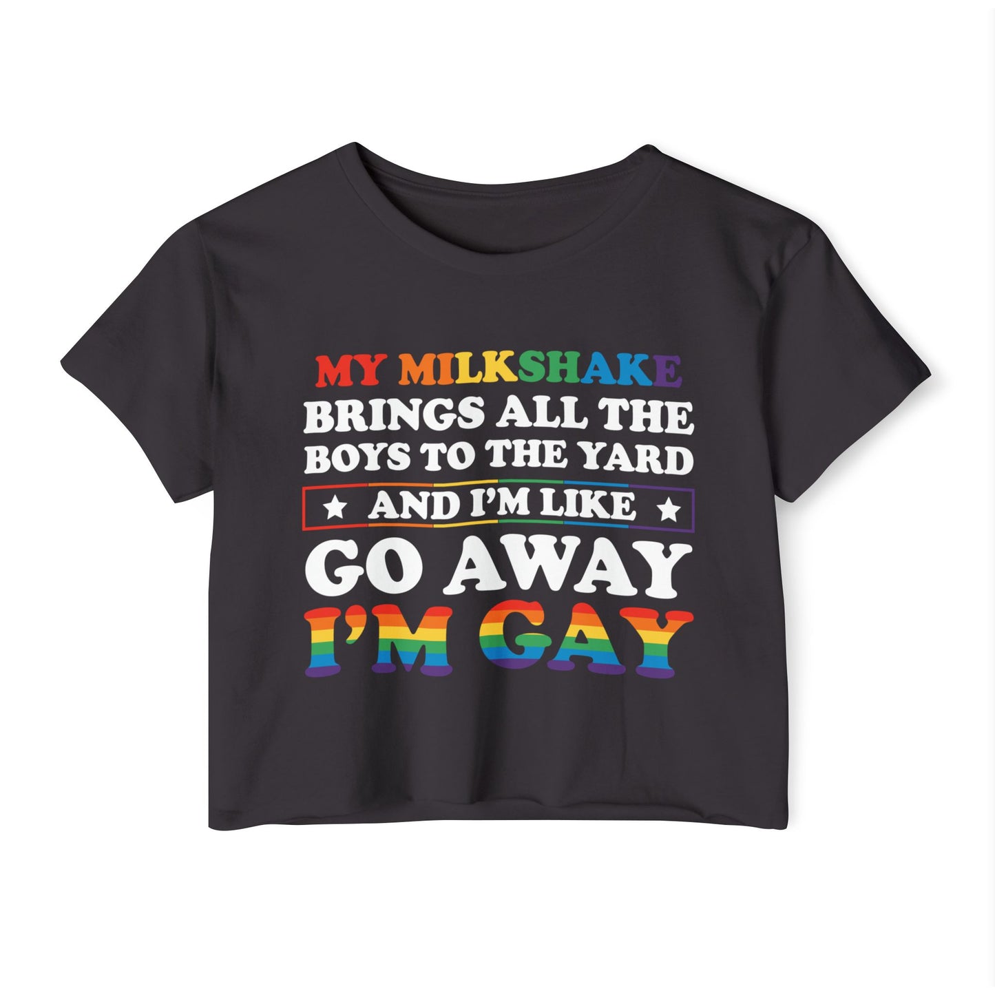 Pride Festival Crop Top - My Milkshake Design