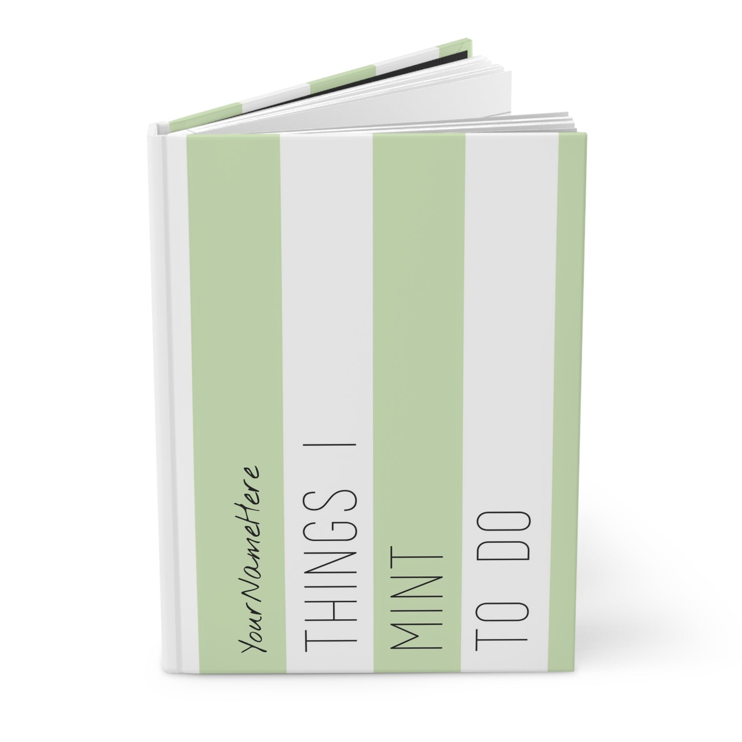 Things I mint to do Hardcover Journal