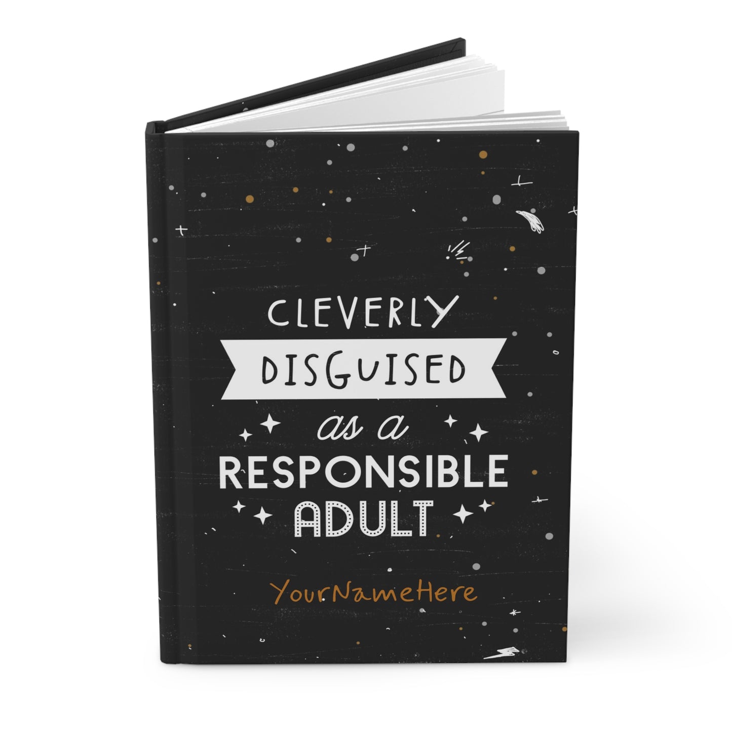 Adulting Hardcover Journal - Personalized