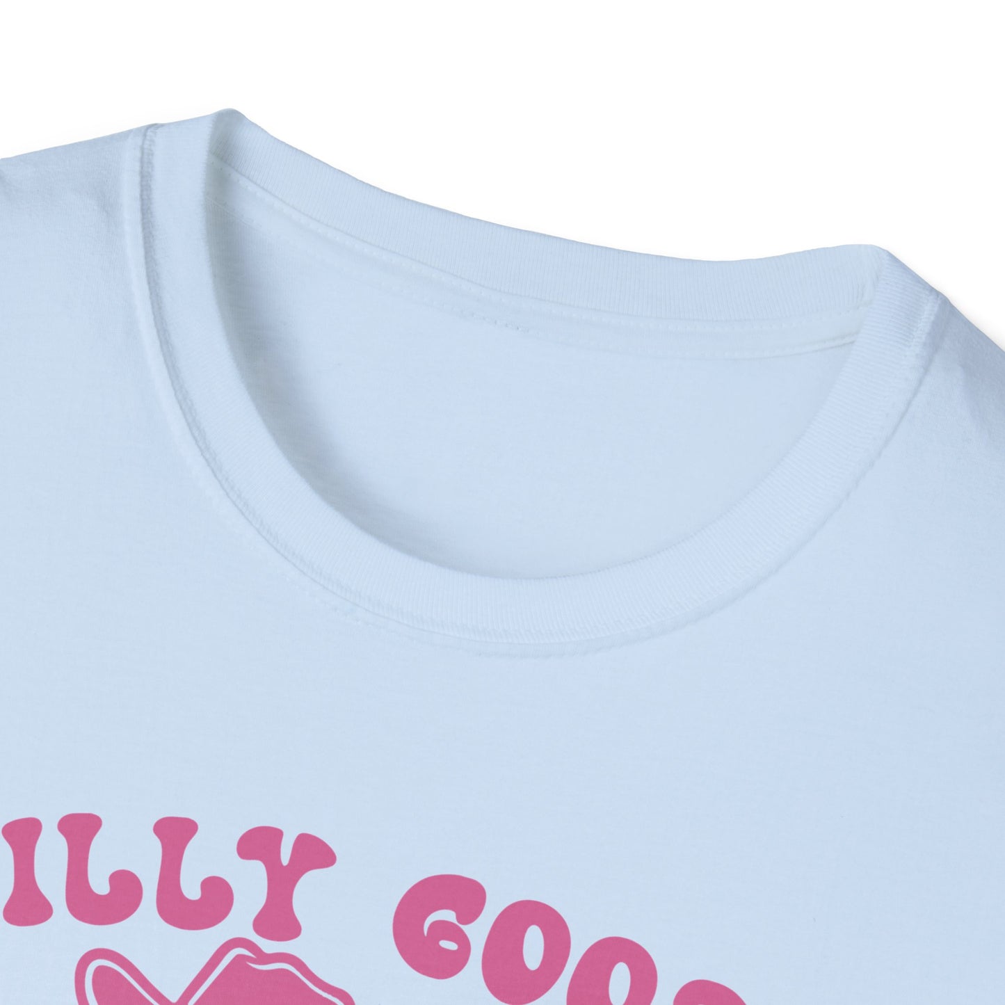 Silly Goose Unisex Softstyle T-Shirt, Fun Tee for Parties, Unique Gift for Animal Lovers, Casual Wear, Funny Statement Shirt