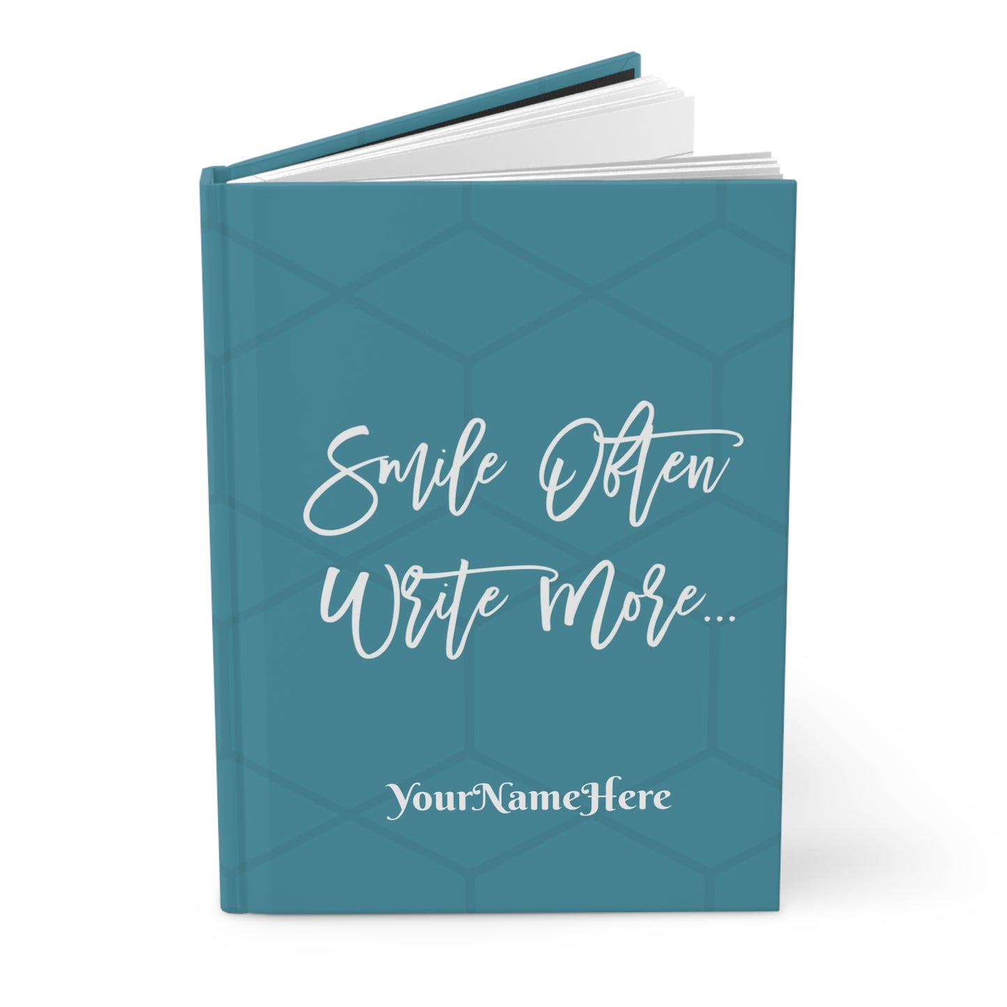 Write More Blue Custom Journal