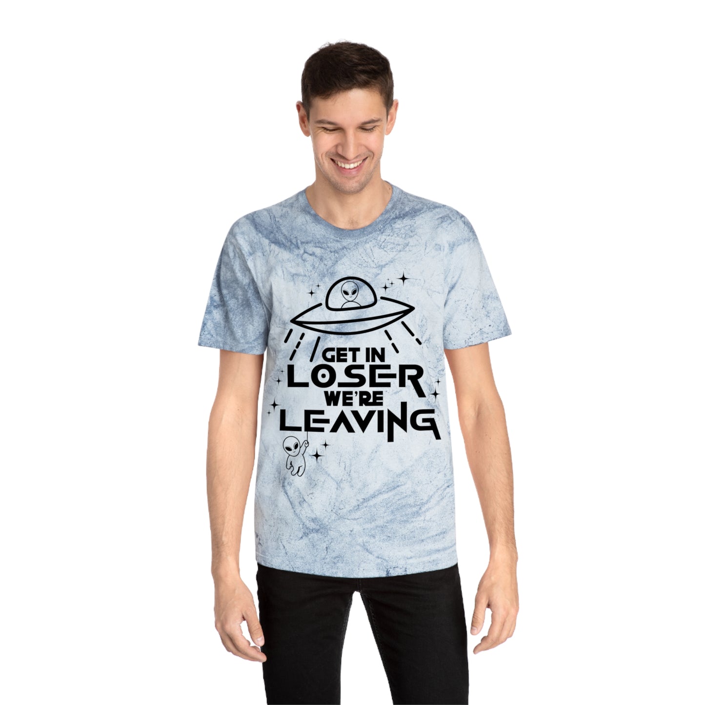 Alien-Themed Color Blast T-Shirt