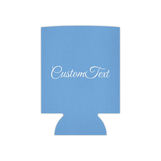 Custom Beach Can Cooler, Tropical Drink Holder, Summer Party Favor, Coastal Girls Trip, Gift for Best Friends, Beach Bib