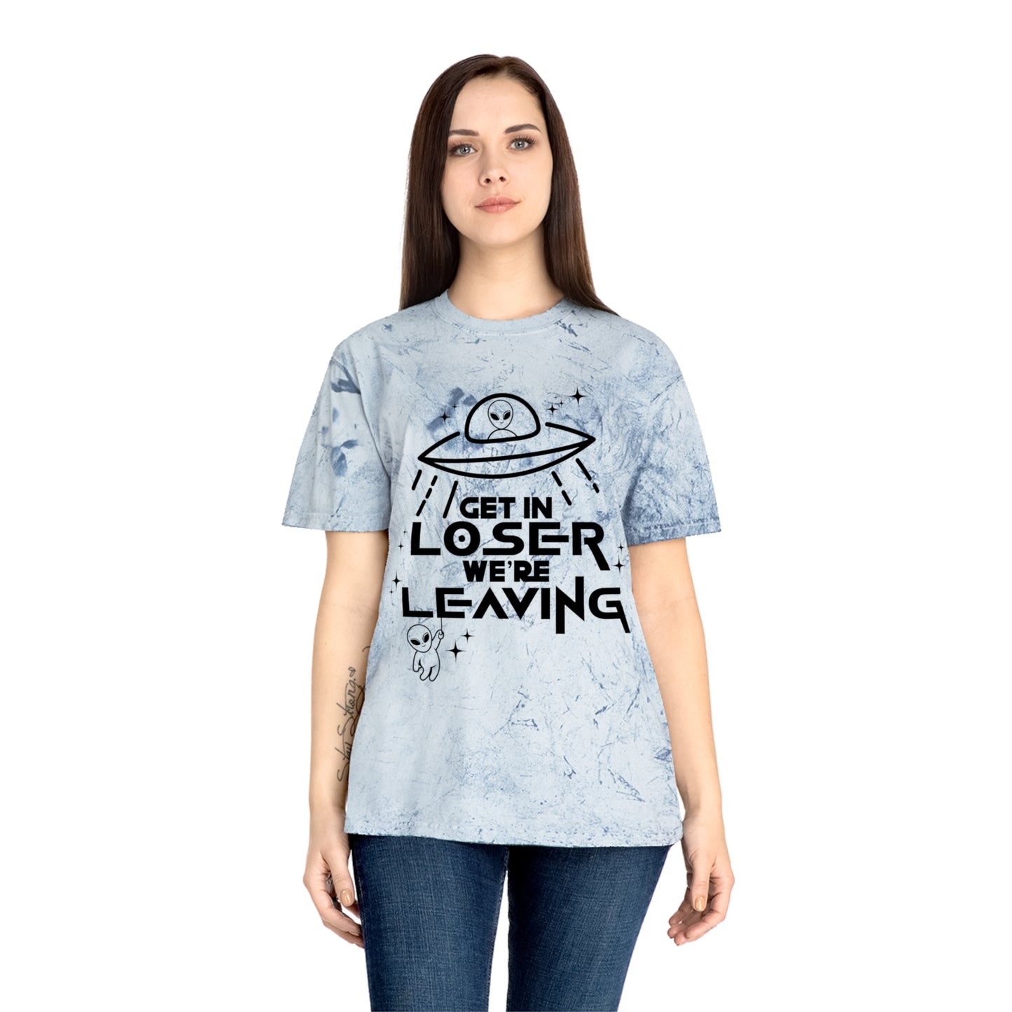 Alien-Themed Color Blast T-Shirt