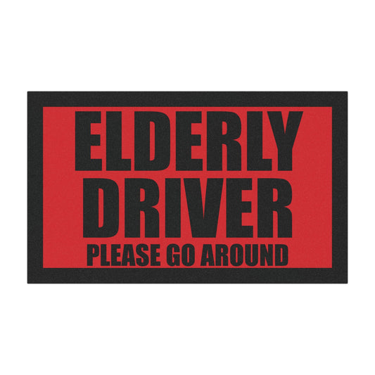 Elderly Driver – go around Car Magnet Safety
