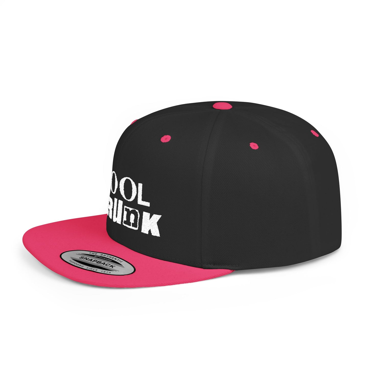 Cool Drunk Flat Bill Snapback Hat
