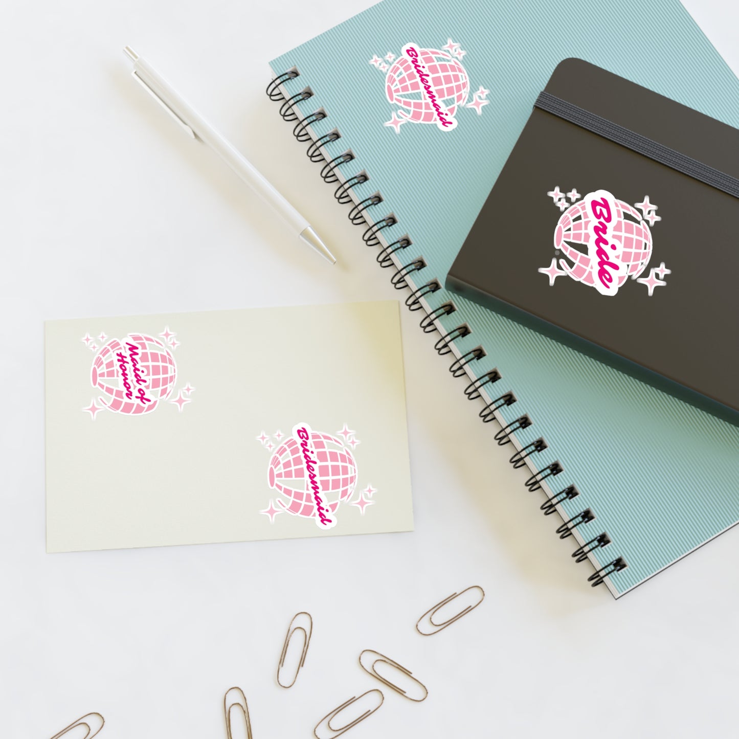 Bridal Party Sticker Sheets