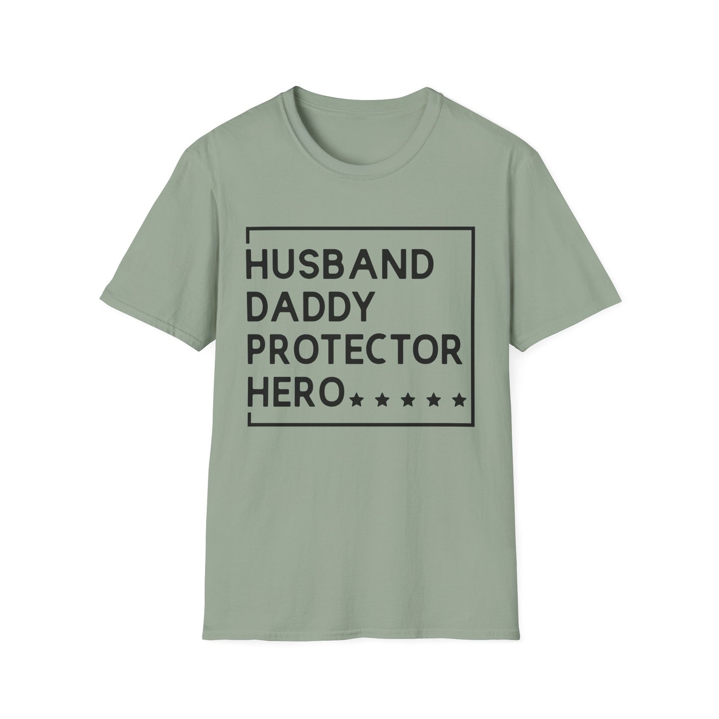 Husband Daddy Protector Hero T-Shirt