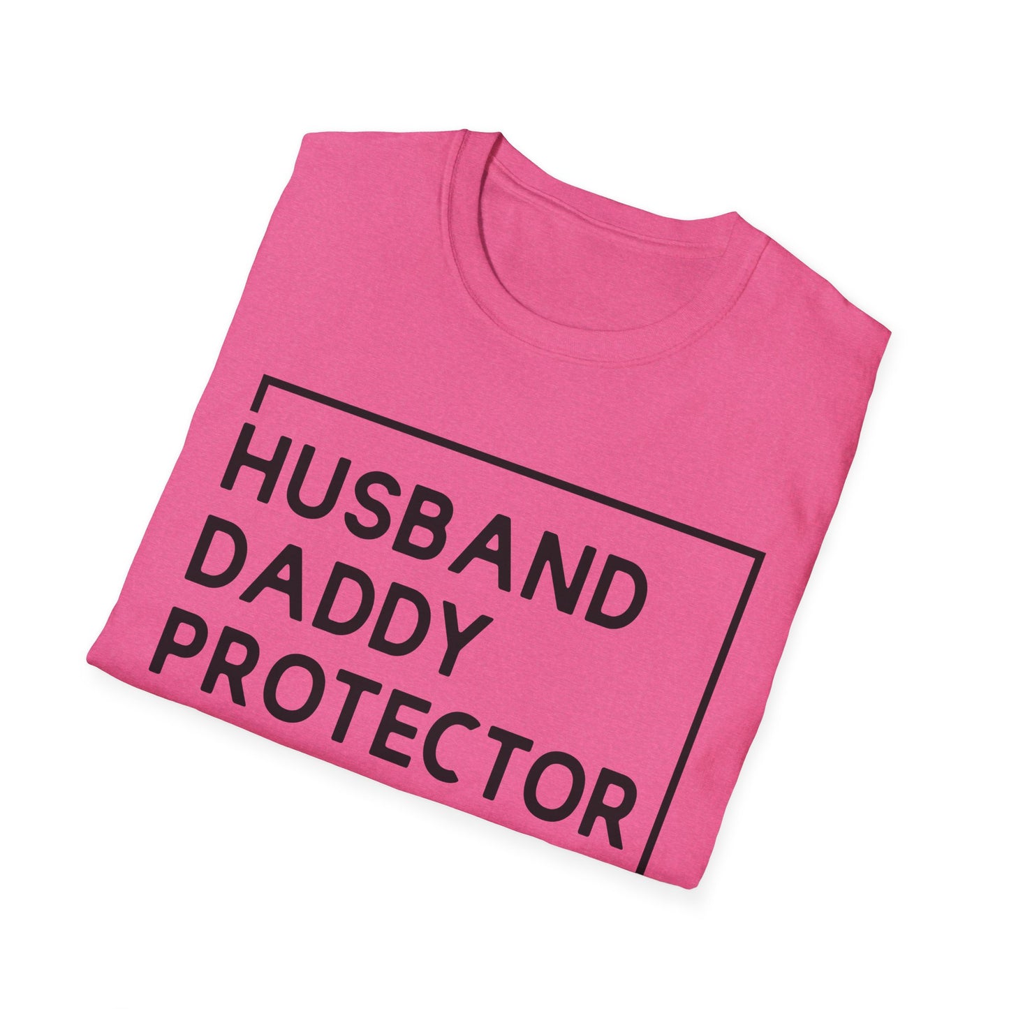 Husband Daddy Protector Hero T-Shirt