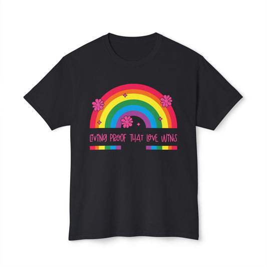 Vibrant Rainbow Love T-Shirt