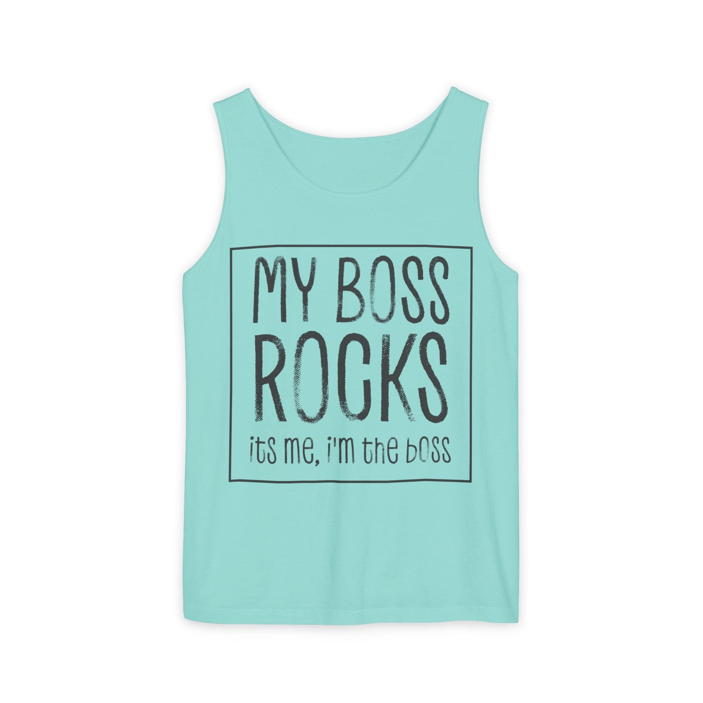Boss's Day Unisex Garment-Dyed Tank Top
