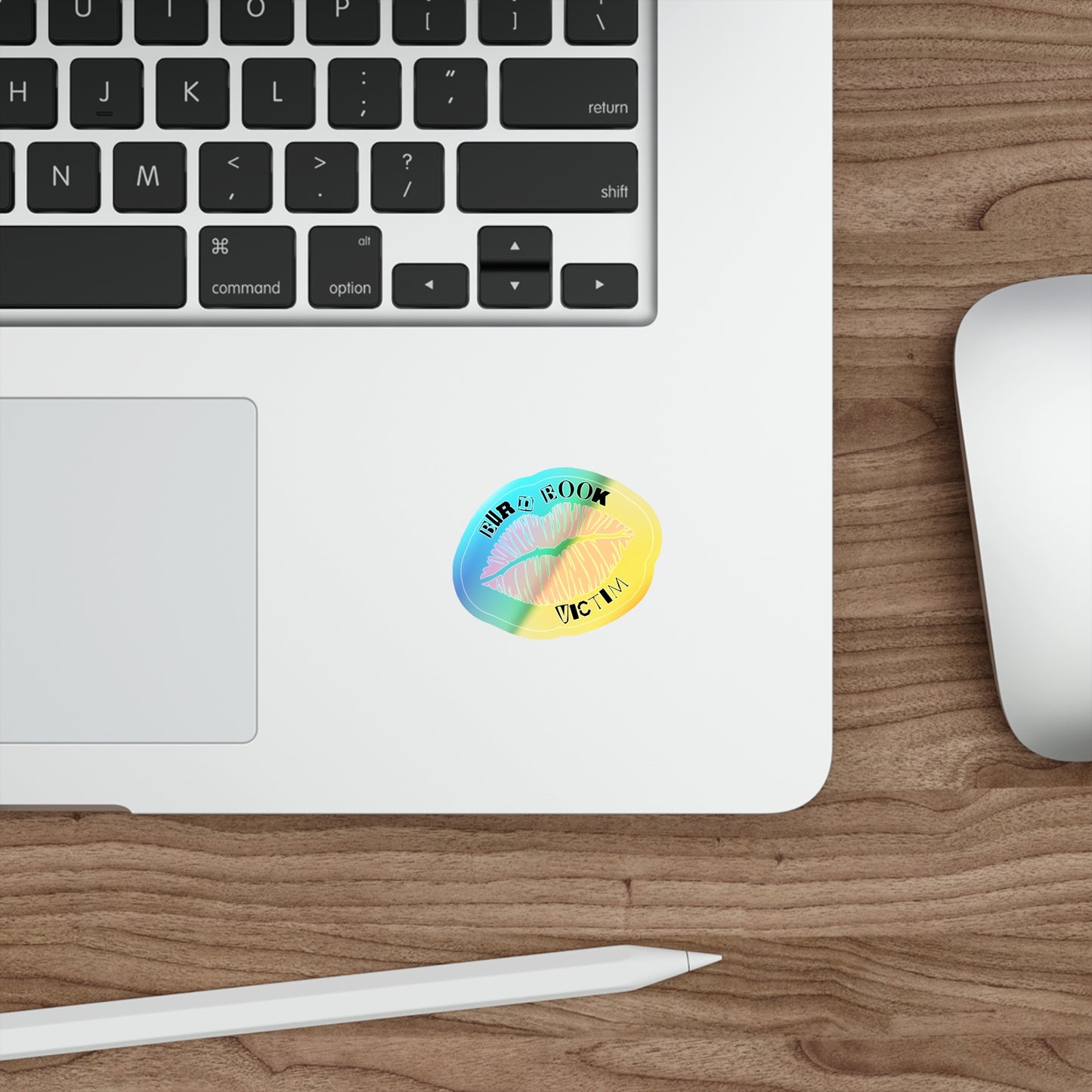 Holographic Lip Sticker