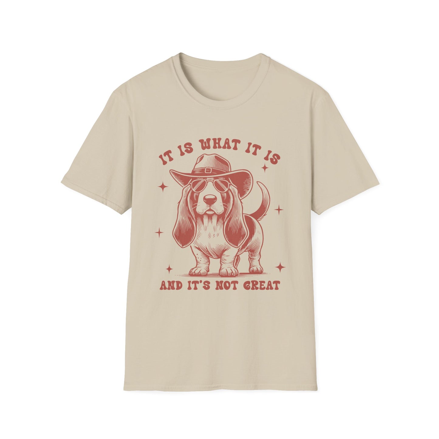 Funny Dog Lover T-Shirt, Humor Tee, Gift for Pet Owners, Casual Wear, Unisex Softstyle Shirt, Birthday Gift, Meme Tee