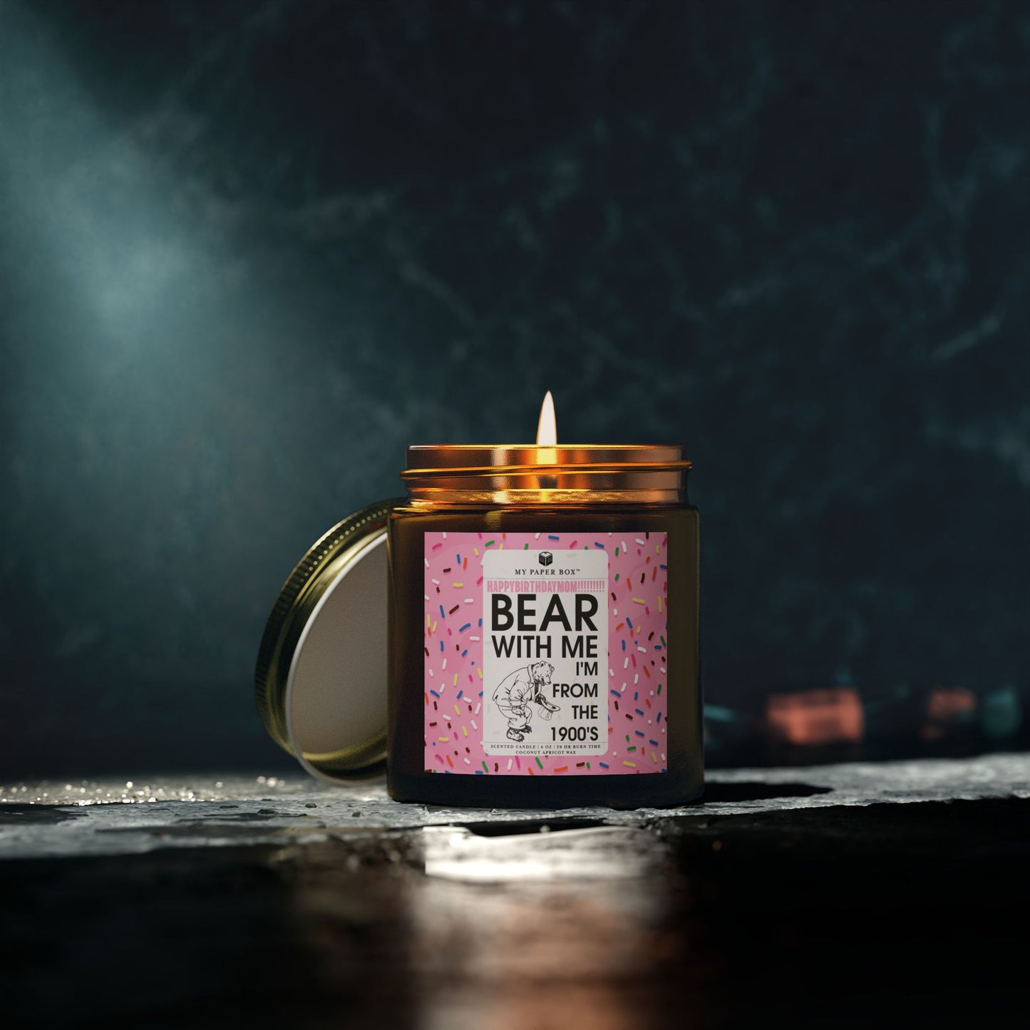 Bear with me Candle
