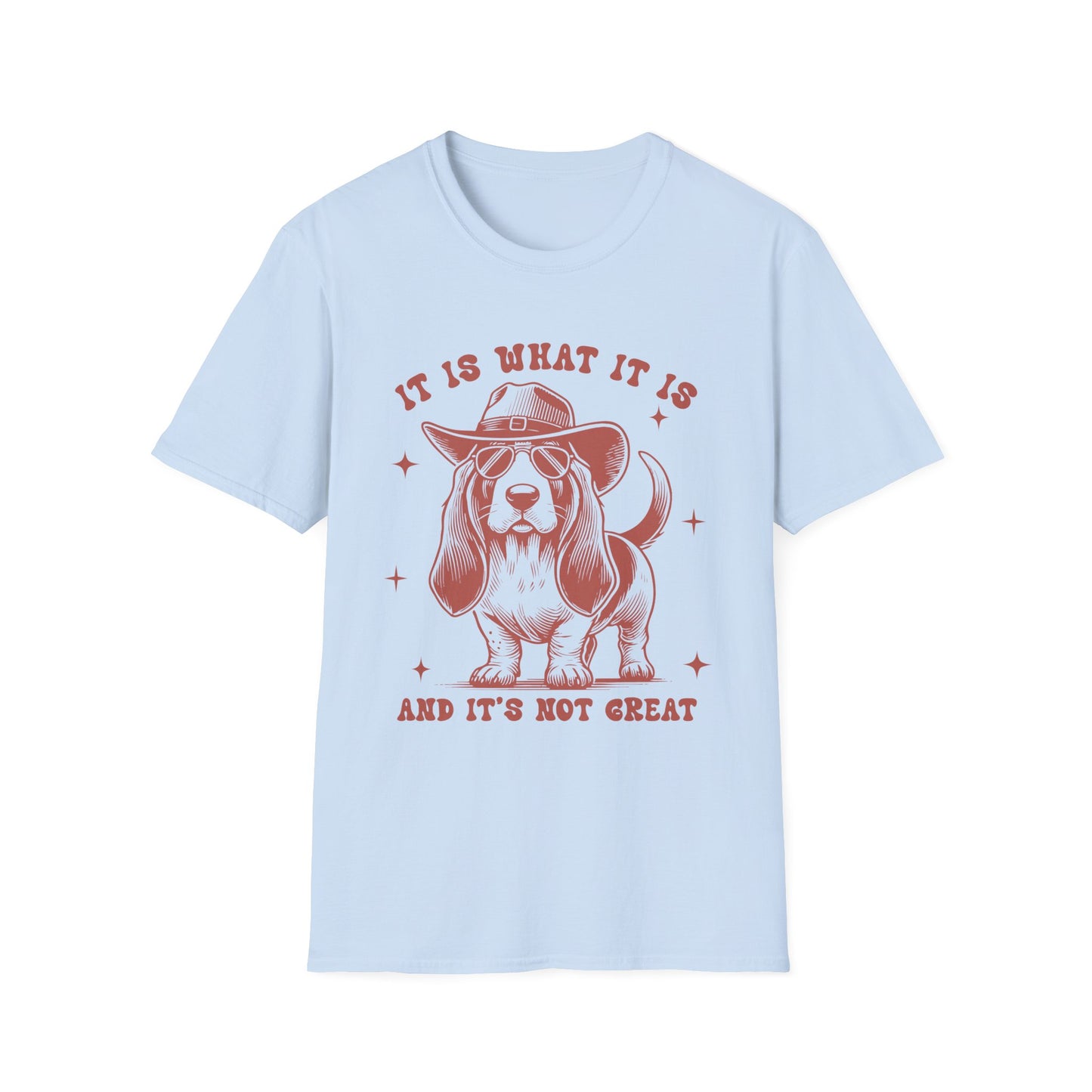 Funny Dog Lover T-Shirt, Humor Tee, Gift for Pet Owners, Casual Wear, Unisex Softstyle Shirt, Birthday Gift, Meme Tee