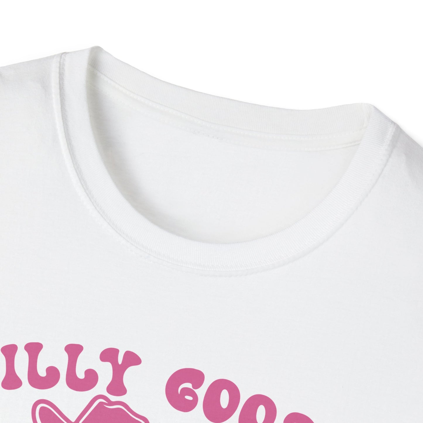 Silly Goose Unisex Softstyle T-Shirt, Fun Tee for Parties, Unique Gift for Animal Lovers, Casual Wear, Funny Statement Shirt