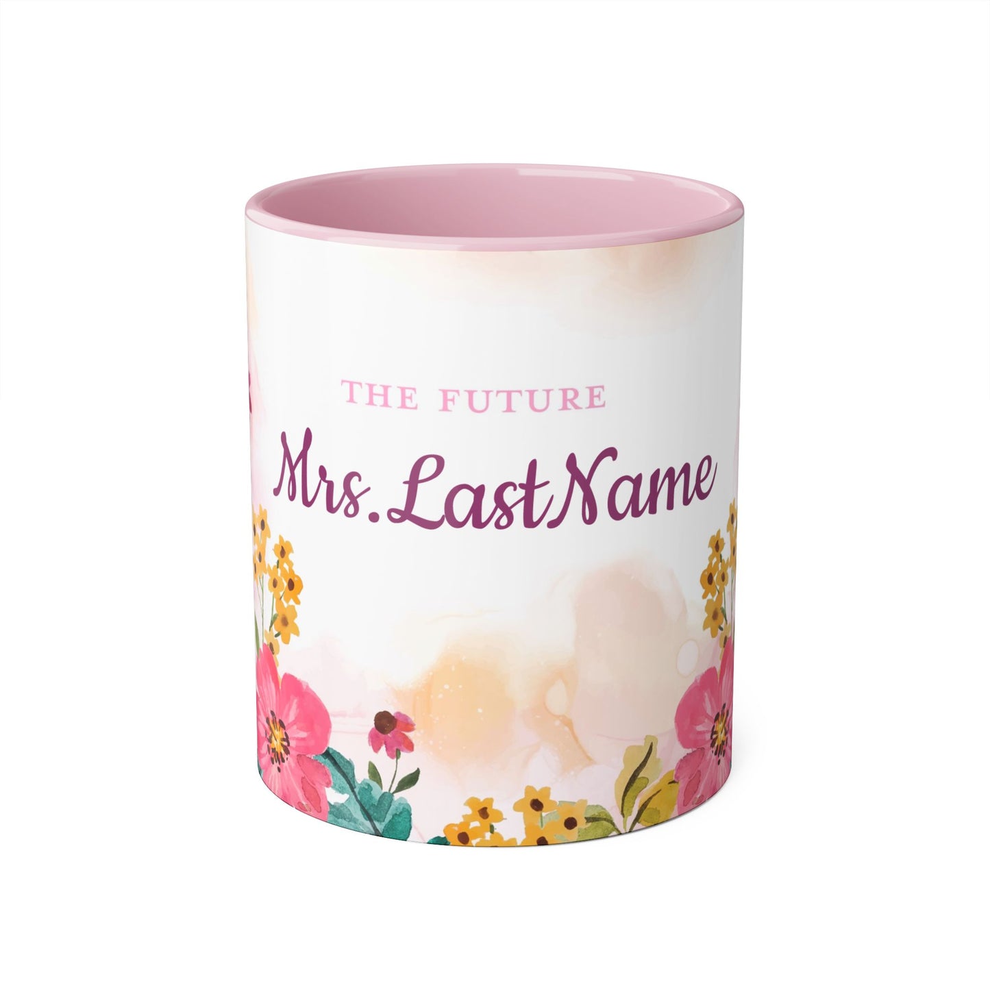 Personalized Gift, Future Last Name Mug