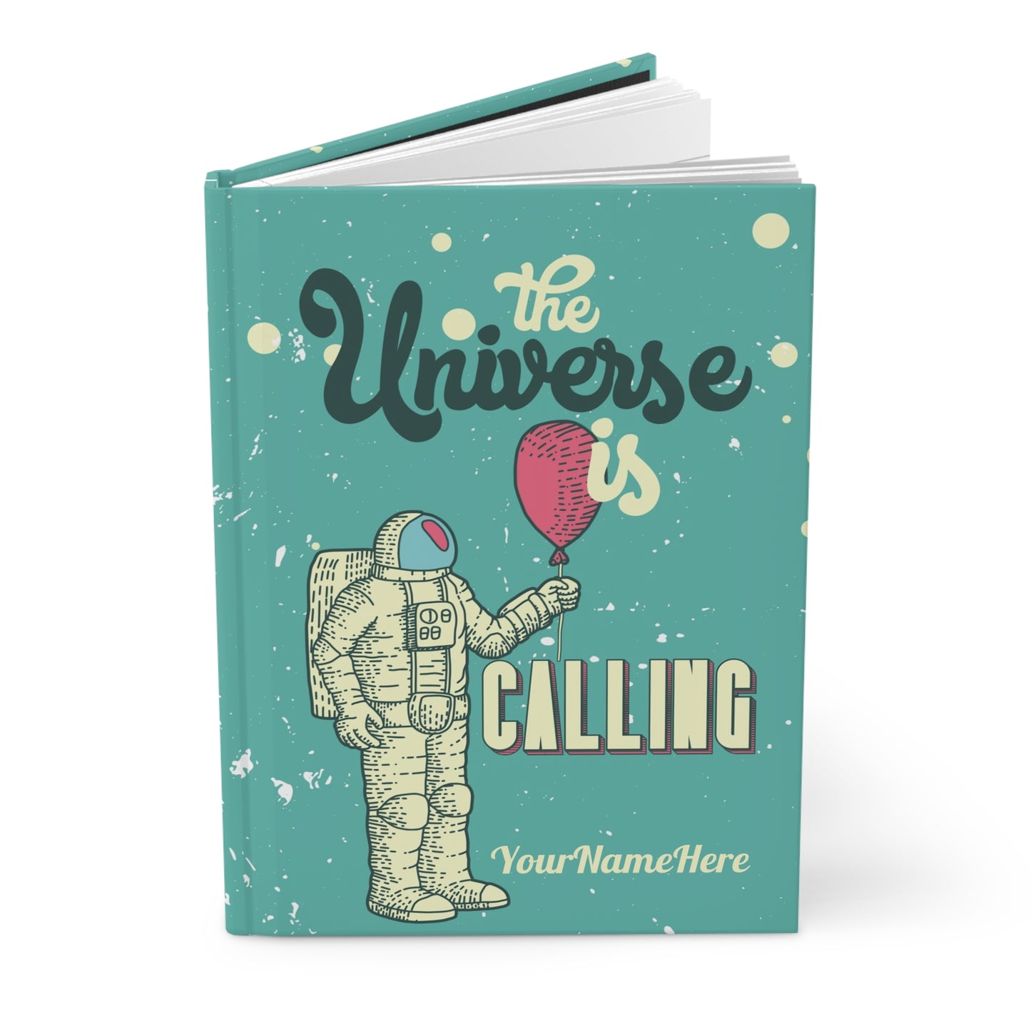 'Universe is Calling' Personalized Hardcover Journal