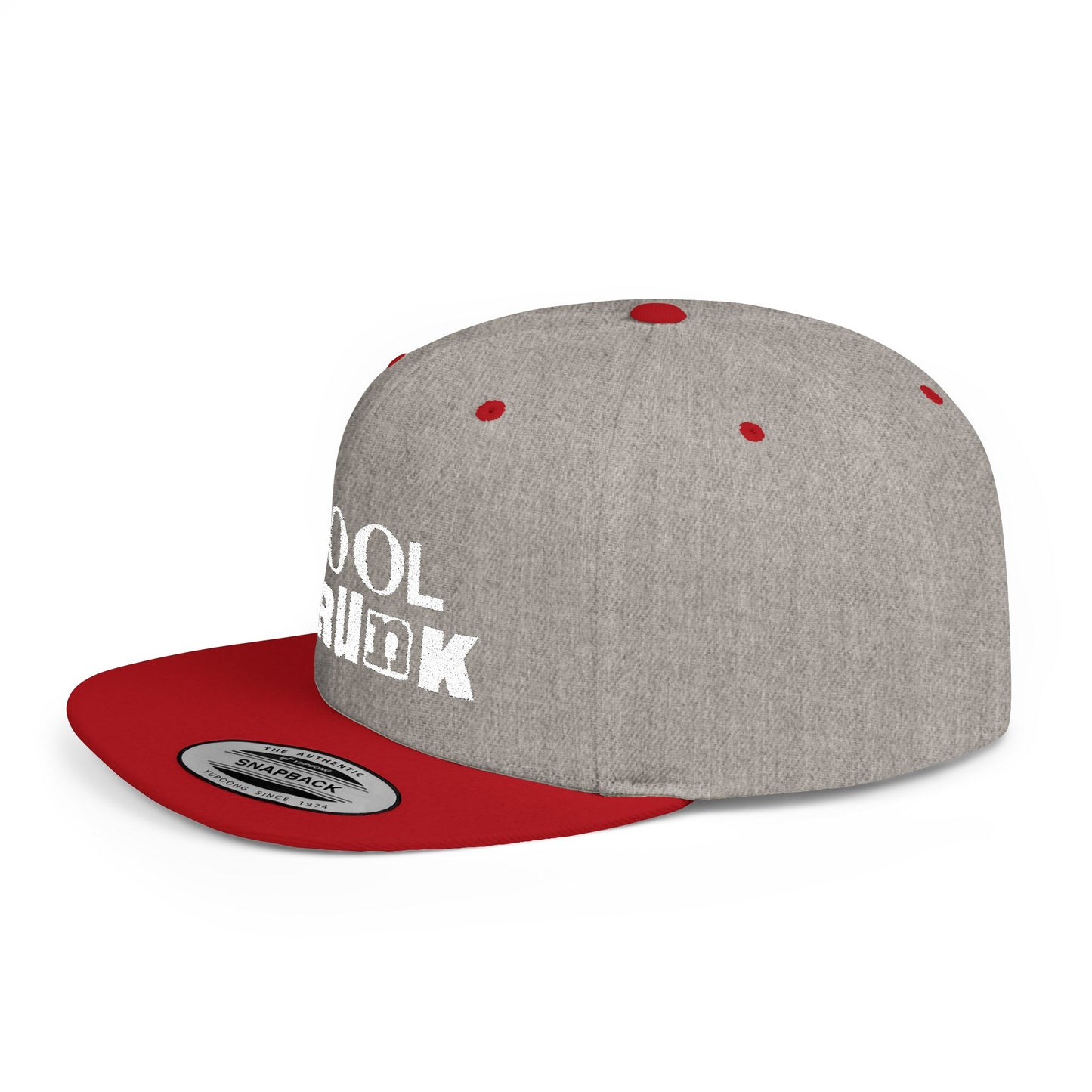 Cool Drunk Flat Bill Snapback Hat