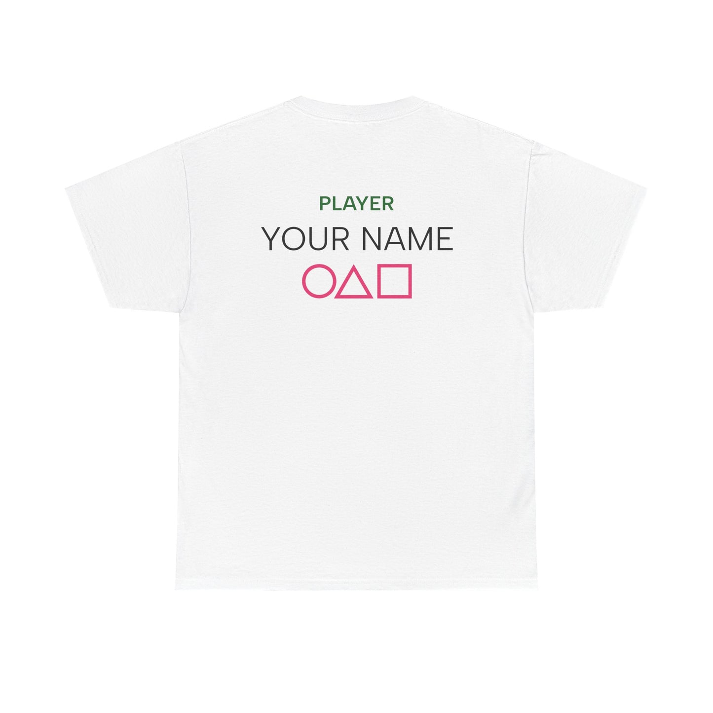 Custom Squid Game Inspired Player Shirt