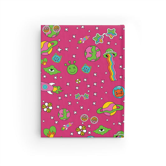 Alien Personalized Girly Journal