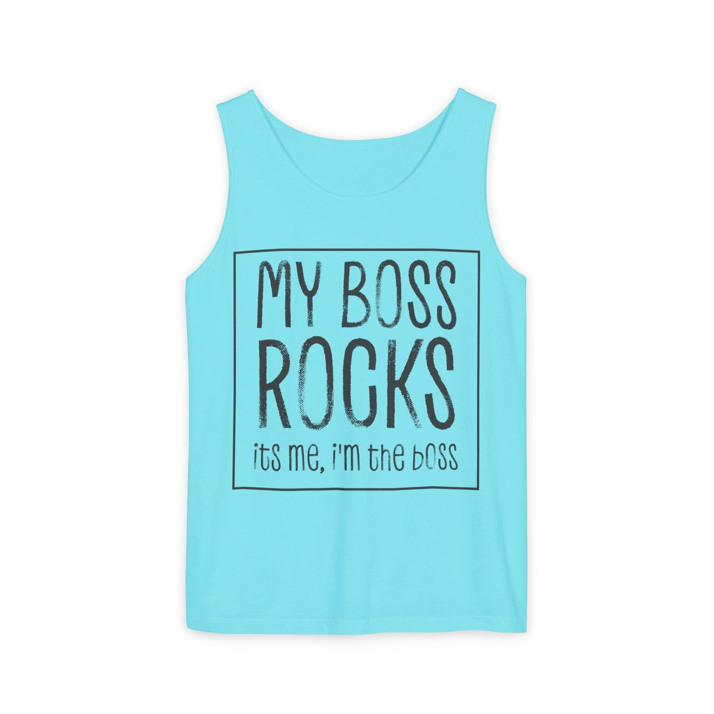 Boss's Day Unisex Garment-Dyed Tank Top