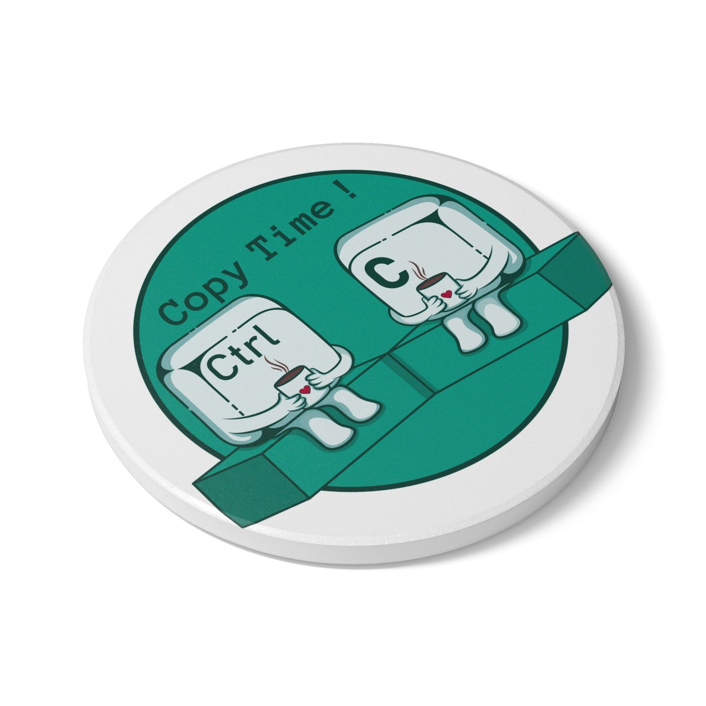 Cute Computer Key Coasters