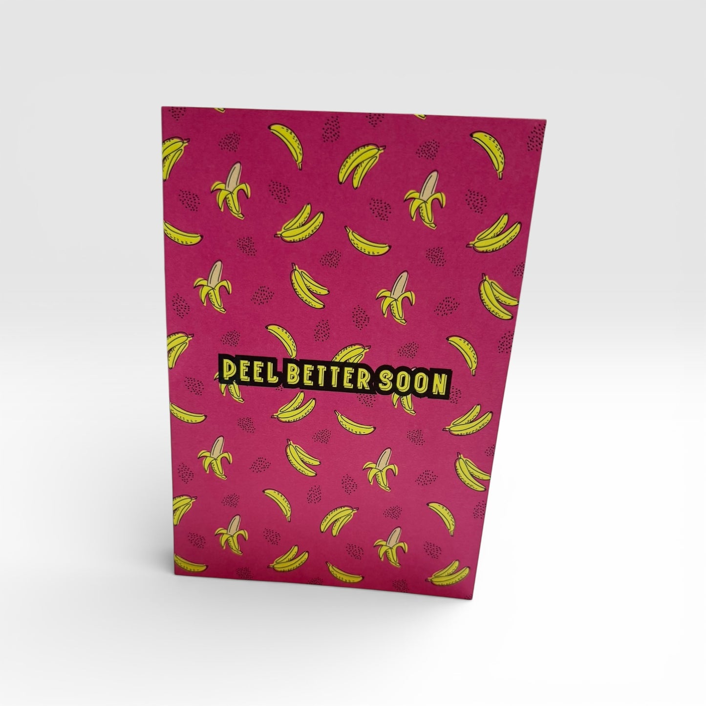 Peel Better Soon Neon Card