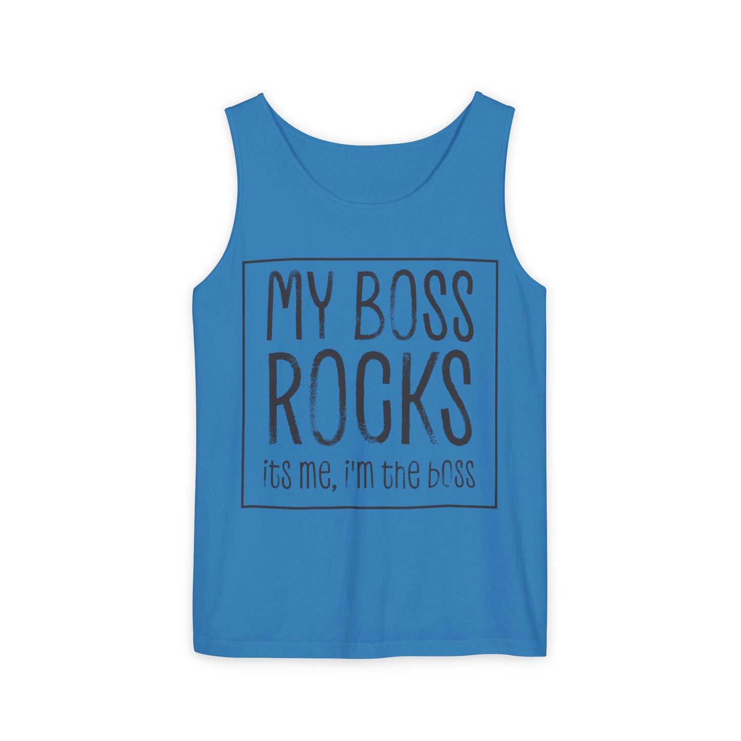 Boss's Day Unisex Garment-Dyed Tank Top
