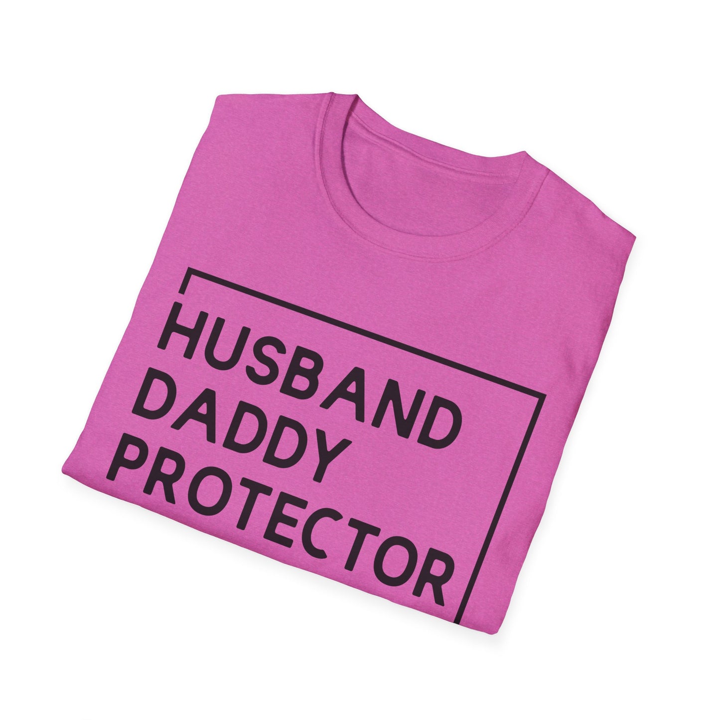 Husband Daddy Protector Hero T-Shirt