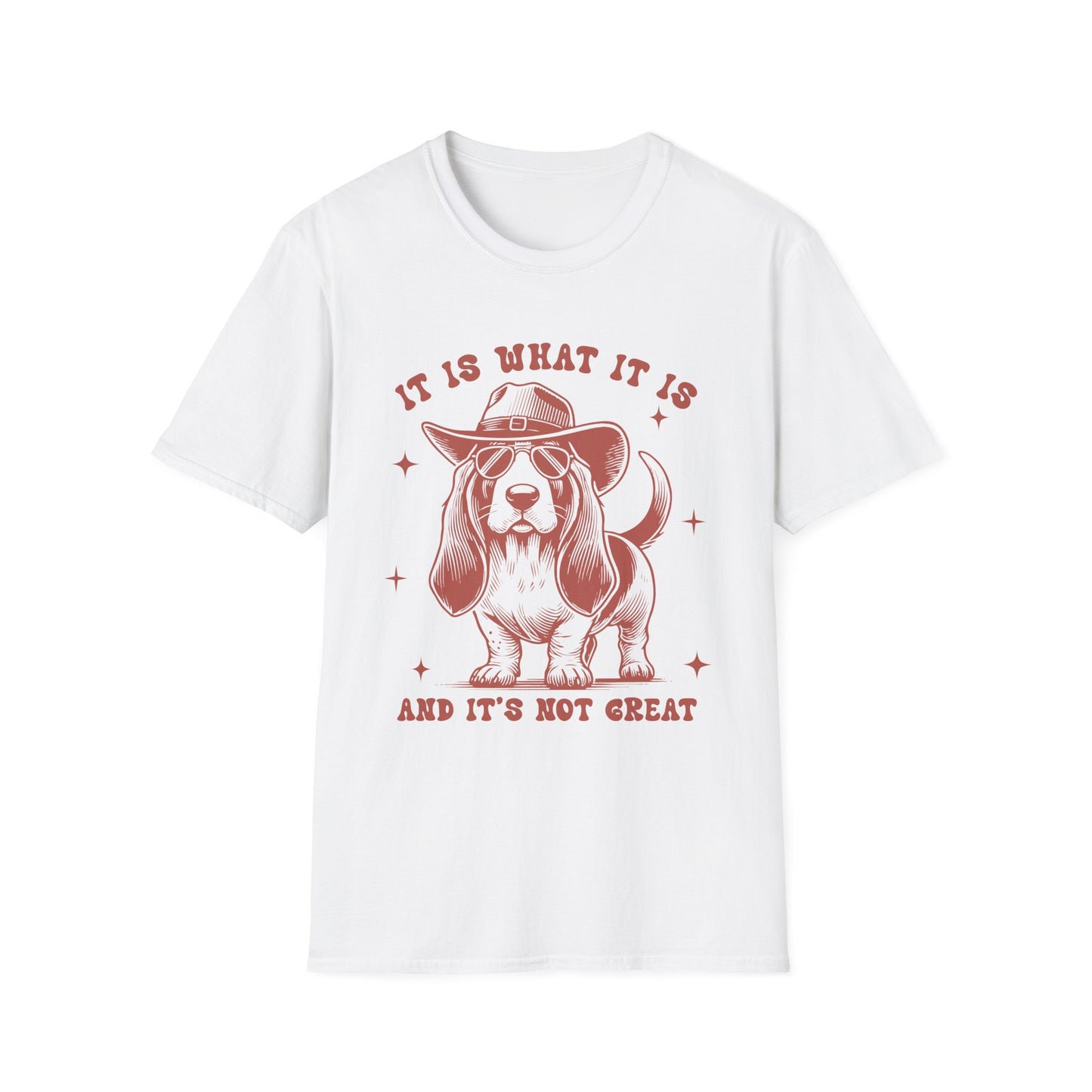 Funny Dog Lover T-Shirt, Humor Tee, Gift for Pet Owners, Casual Wear, Unisex Softstyle Shirt, Birthday Gift, Meme Tee