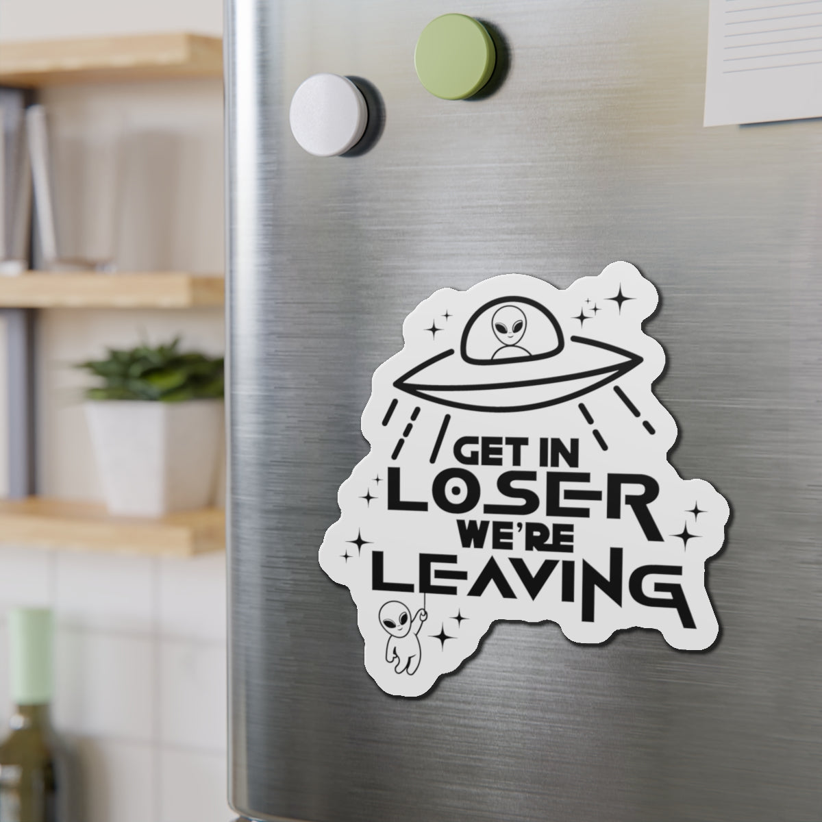 Alien Die-Cut Magnet