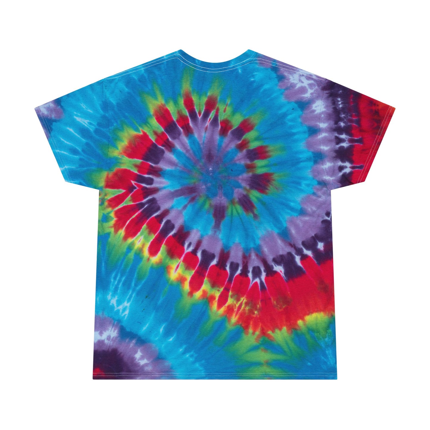 Tie-Dye Tee, Spiral with Positive Vibes