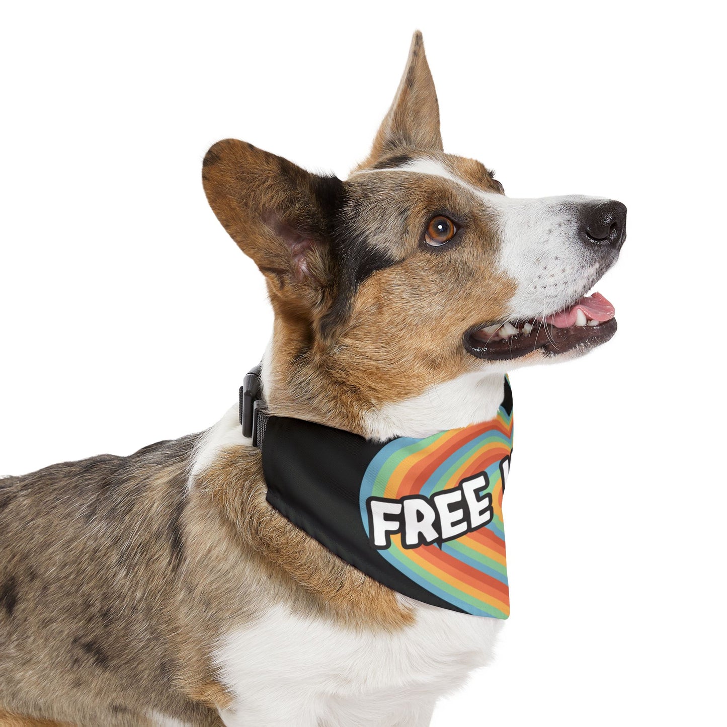 Free Kisses Pet Bandana