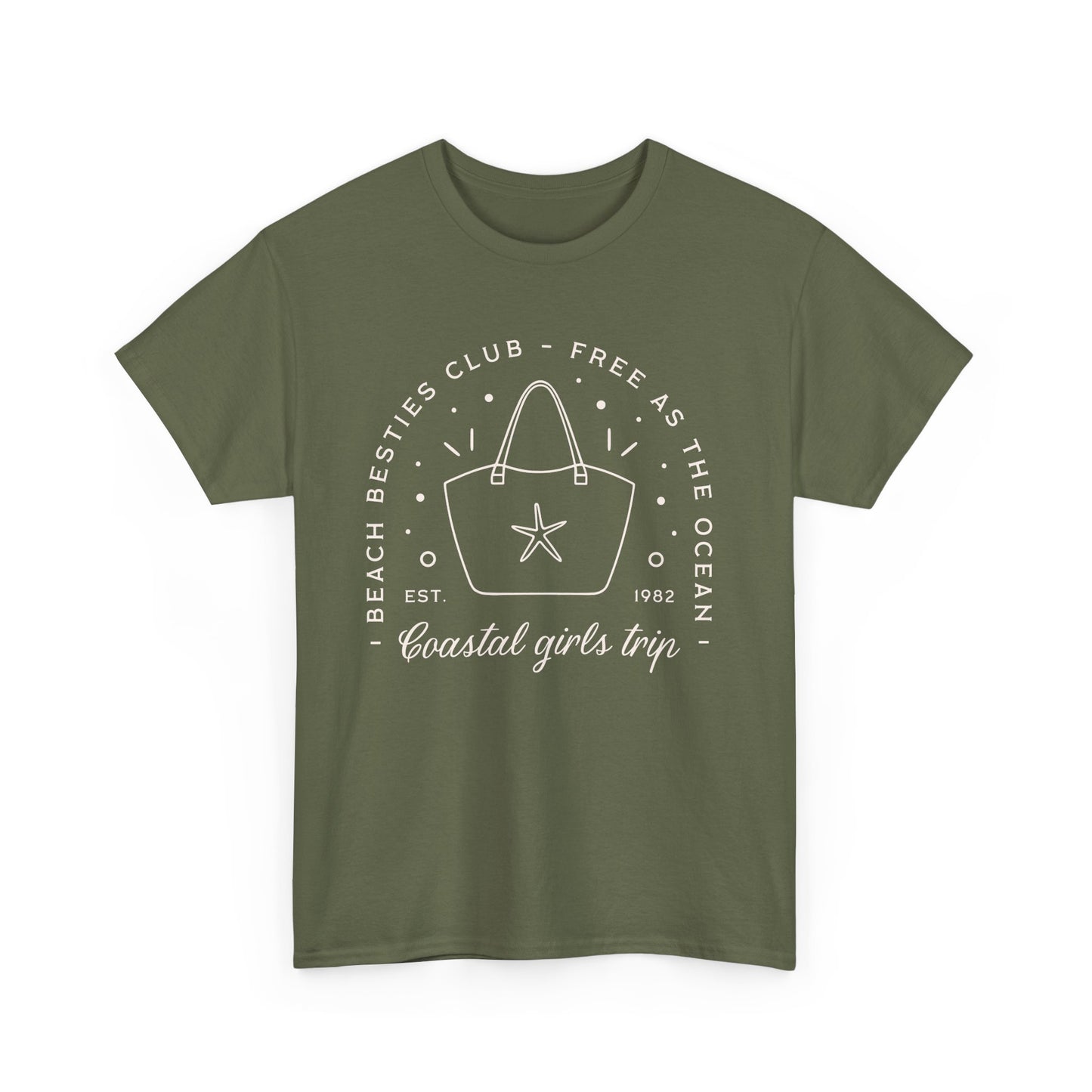 Beach Besties Club Tee - Customizable