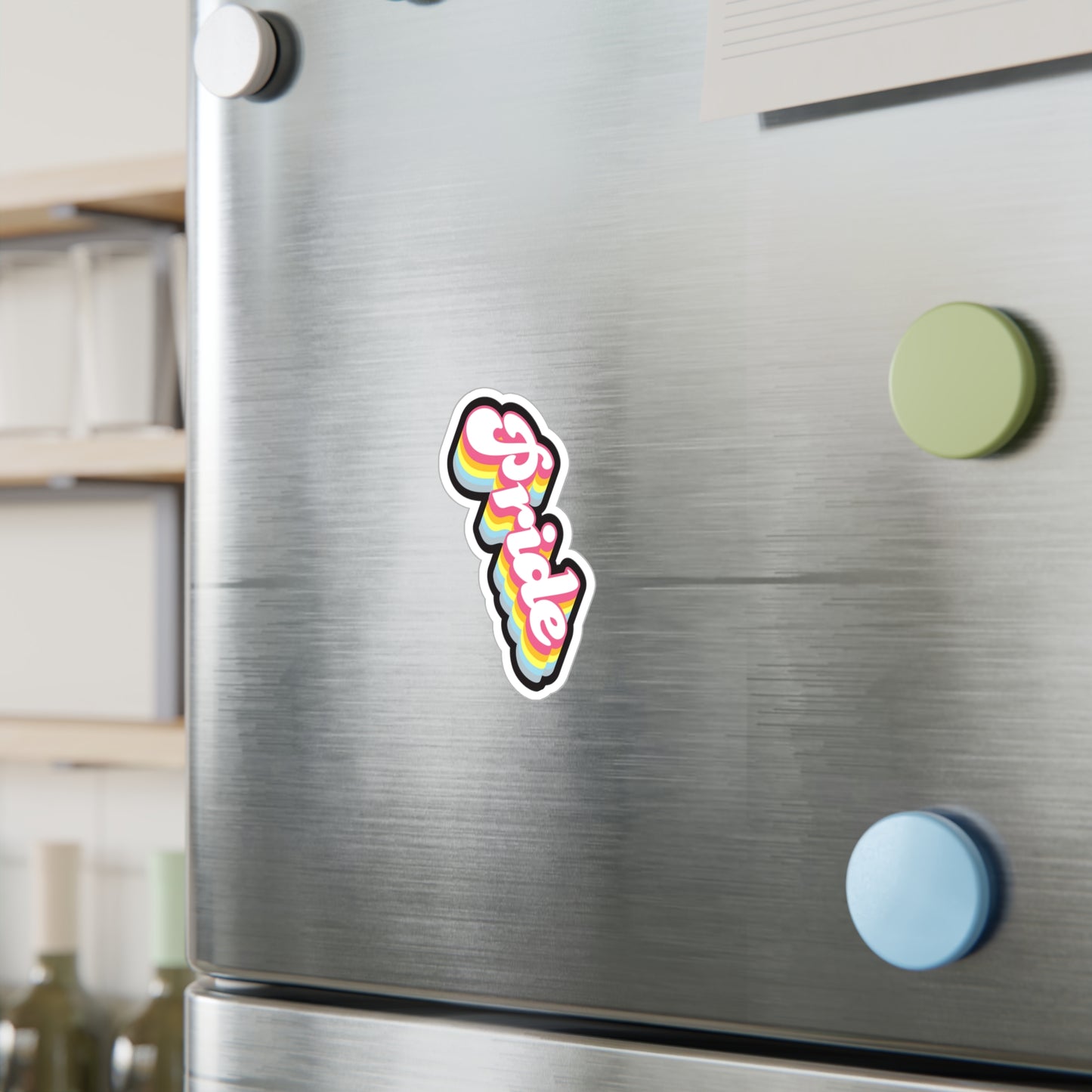 Colorful Pride Kiss-Cut Vinyl Decals