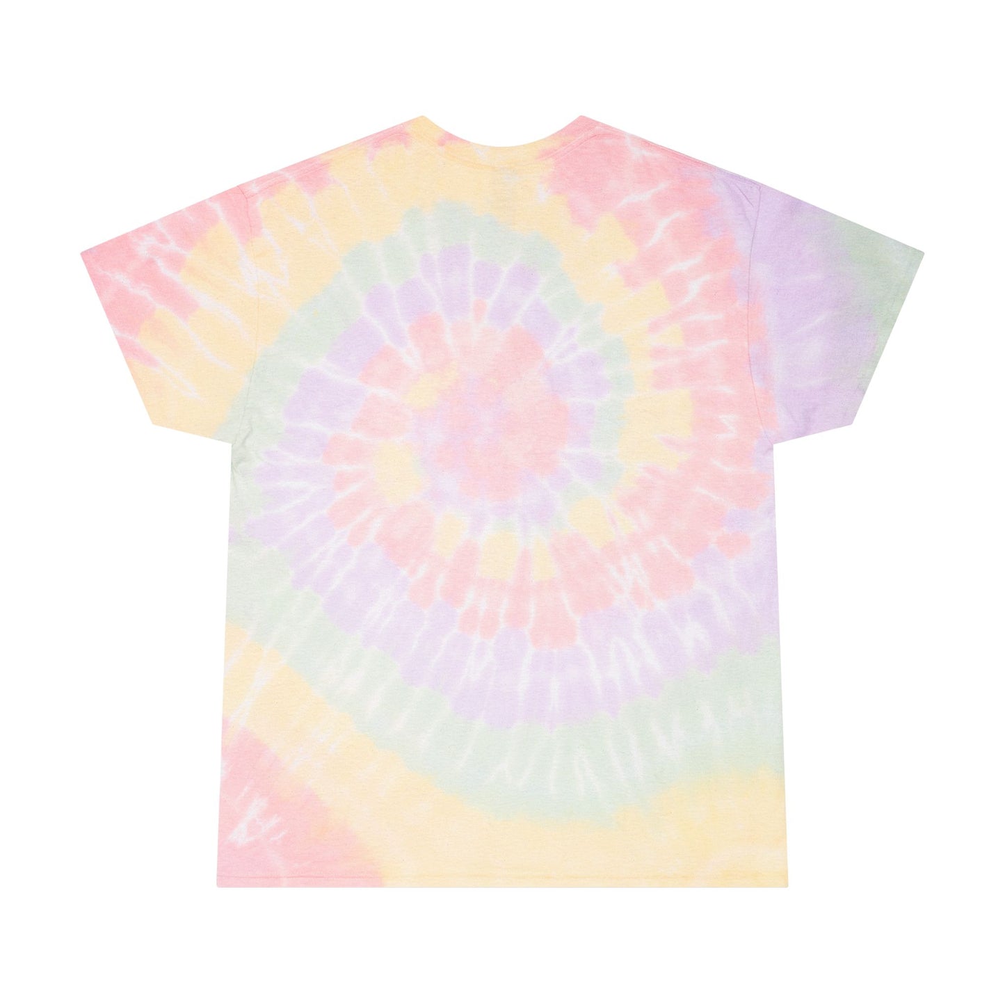 Tie-Dye Tee, Spiral with Positive Vibes