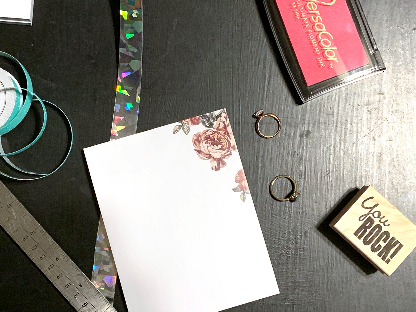 Watercolor Floral Notepad