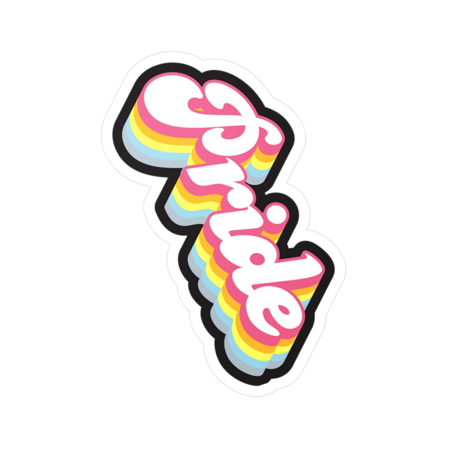 Colorful Pride Kiss-Cut Vinyl Decals