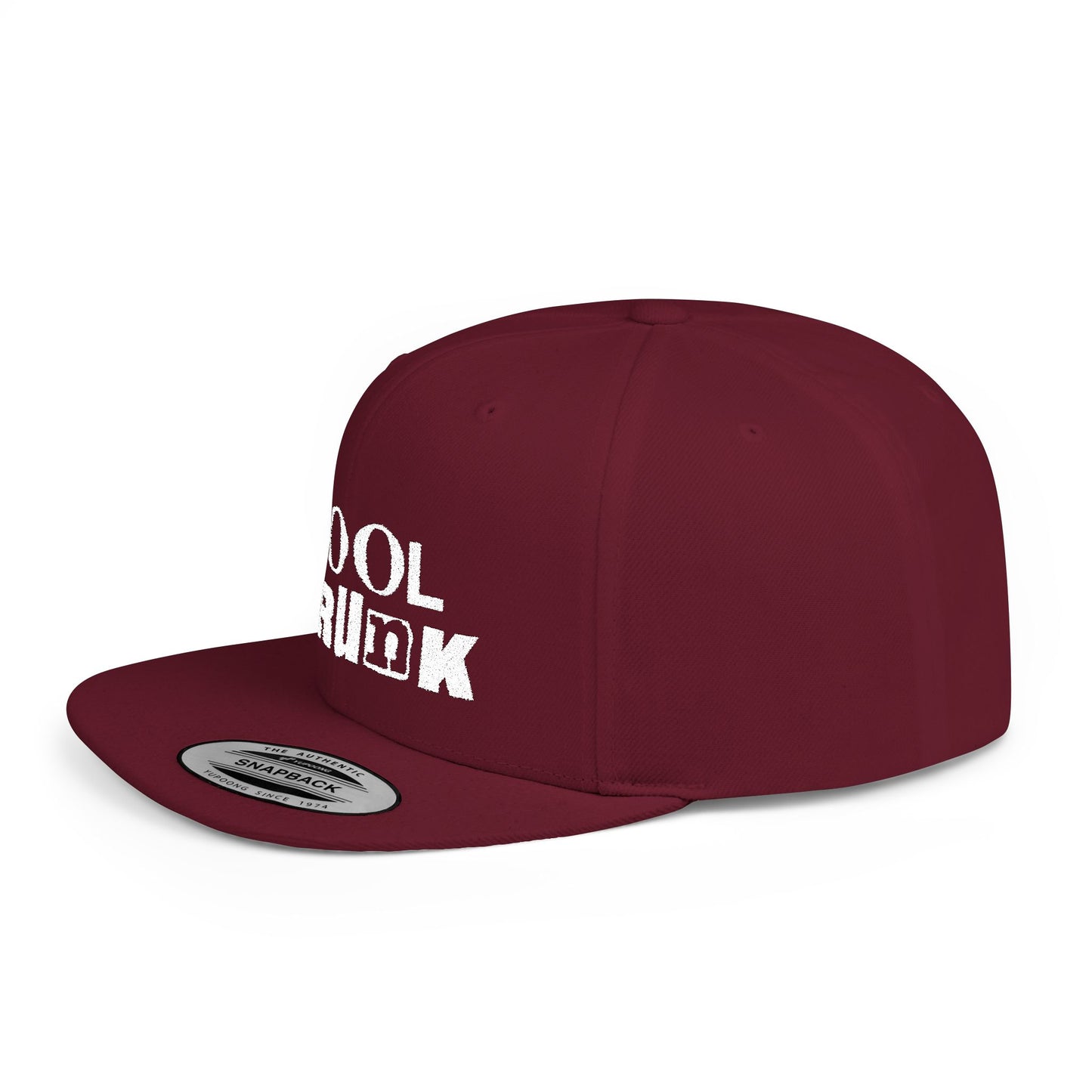 Cool Drunk Flat Bill Snapback Hat
