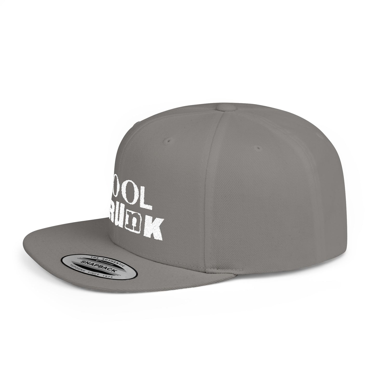 Cool Drunk Flat Bill Snapback Hat
