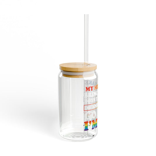 Colorful Pride Sipper Glass