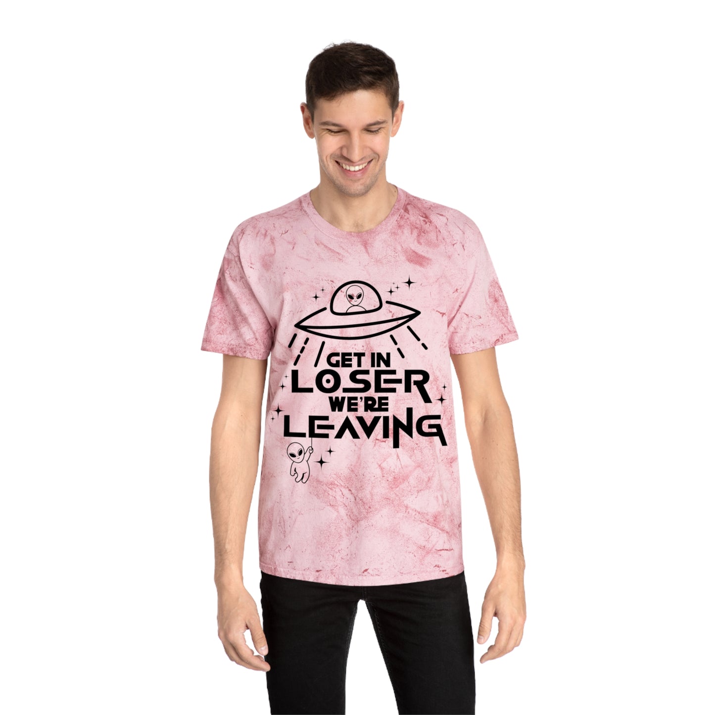 Alien-Themed Color Blast T-Shirt