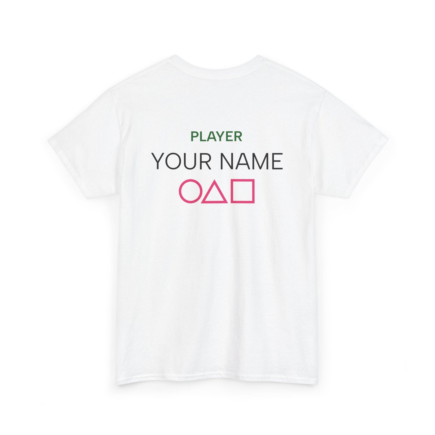 Custom Squid Game Inspired Player Shirt