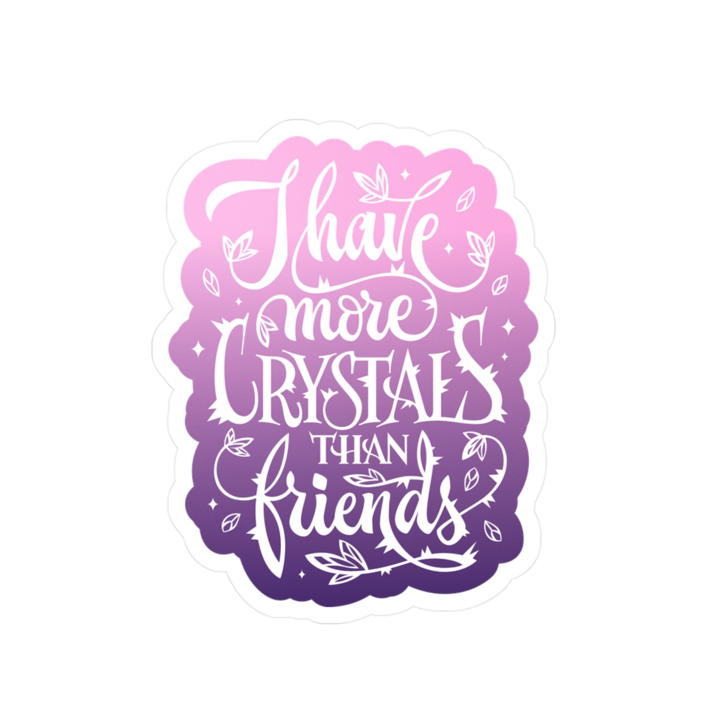 Crystal Lovers Stickers