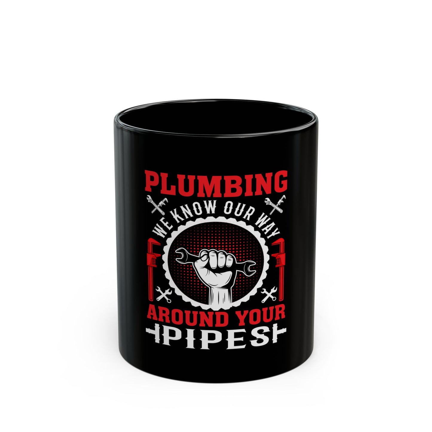 Plumbing Themed Mug