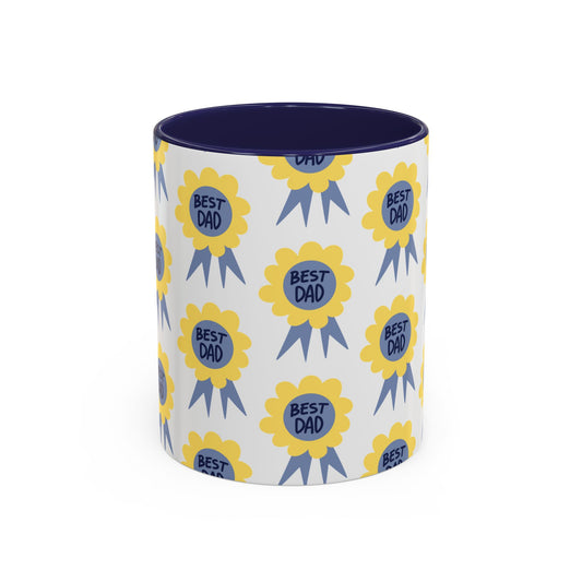 Best Dad Accent Coffee Mug